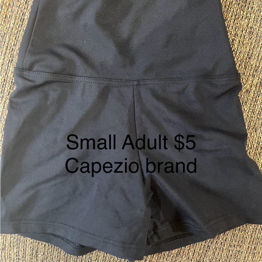 Capezio Women's Black Dance Shorts